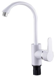 Смеситель для кухни РМС SUS124-016F-2 белый